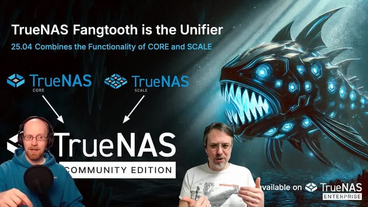 E010 - TrueNAS Community Edition Questions, Incus VMs, Linux Gaming in 2025
