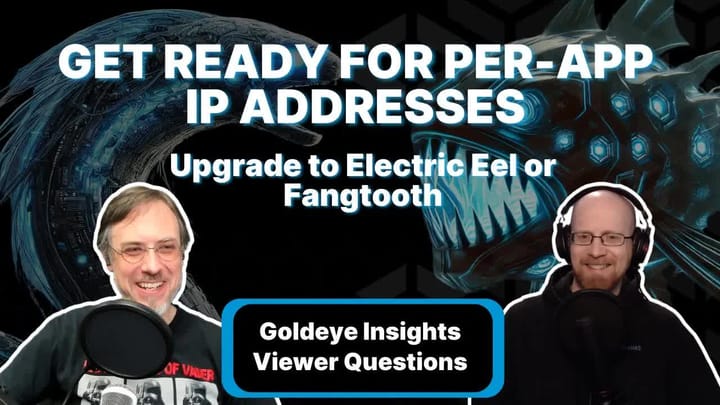 E027 - Drop Dragonfish, Goldeye Instances Insights, a Quartet of Questions